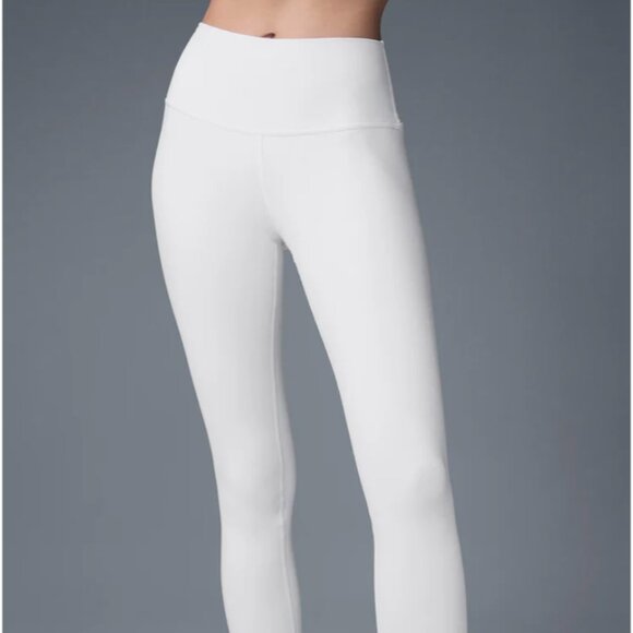 ALO High-Waist Airbrush Legging - White - Picture 1 of 5